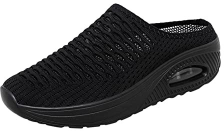 Orthopädische Schuhe Damen Air Cushion Slip On Walking Shoes Orthopedic Diabetic Laufschuhe Freizeit Mesh Atmungsaktiv Sandals Orthofeet Turnschuhe