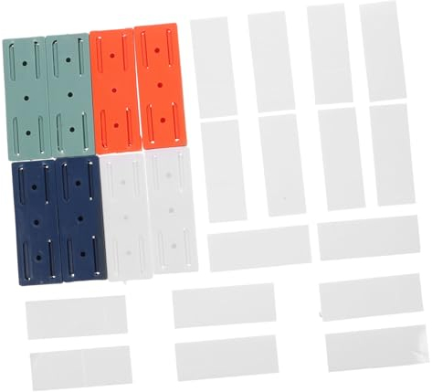 jojofuny 8St Halter klobürste wandmontage Safety The Green schlüsselsafe Steckdosenleiste zum Aufhängen Mobile Steckdosenaufhängung Mauer Telefonzentrale Vorrichtung Aufhänger Kabel Abs