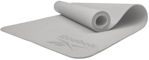 Reebok Yogamatte, 4 mm, reines Grau