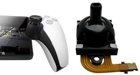 Joystick Replacement for PS Portal Game Console, Analogue Joystick Control Button Replacment for PS Portal Game Handheld Thumb Stick Accessories (Right)