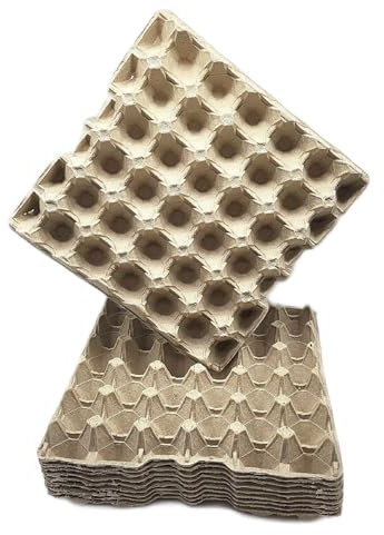 Eierlagen, Eierhöcker, Eierverpackung, Eierkartons, 30er, grau, Recycling, S-L (10)