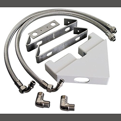 Hansgrohe 26215000 Eckmontageset matt/verchromt für Duschpaneel Pharo Lift 2