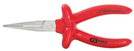 KS Tools 117.1299 CLASSIC 1000V Langbeck-Flachzange, 160mm