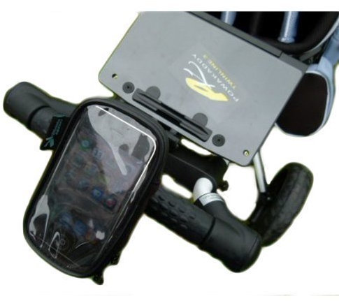 BUYBITS Easy Fit IPX4 Waterproof Golf Trolley/Cart Case Mount Holder fits iPhone 5