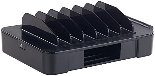 revolt Tablet Ladestation: Ladeständer für bis zu 6 Smartphones, Tablet-PCs & USB-Geräte (Multiladestation, Smartphone Ladestation, Handy)
