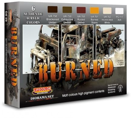 Camouflage Set LifeColor CS29 Burned