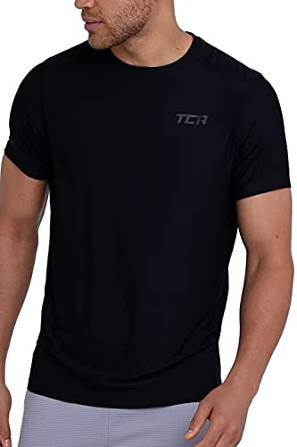 TCA Galaxy Fitness-T-Shirt für Herren, Laufshirt mit kurzen Ärmeln