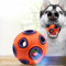 Rolin Roly Leuchtender Glow Ball Blinkender Hundeball Hundespielzeug Bissfest LED Licht Spielball für Hunde Bissfest Hundespielzeug Ball mit LED Licht Spielball für Hunde
