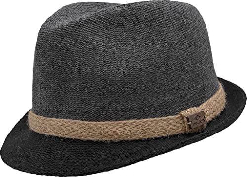 CHILLOUTS Herren Sendai Hat Trilby, Dark Grey, L-XL EU