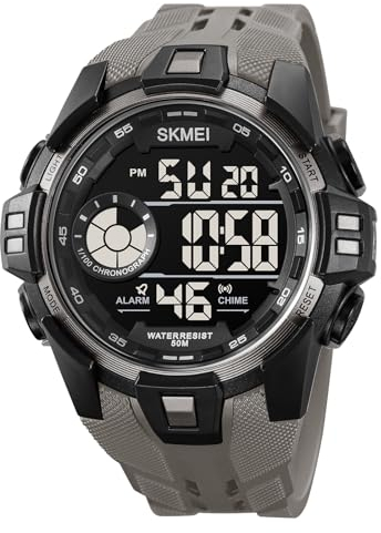 findtime Sportuhr Digitaluhr für Herren Digital Uhren Mens Watches Outdoor Herrenuhren Armbanduhren Herren Männer Uhren