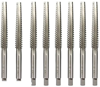 FUYUMIC Gewindebohrer TR8/9/10/12/14/16/18/20/22/26 Links-/Rechtshänder Trapezgewindebohrer Maschinengewindebohrer HSS Maschinengewindebohrer(TR16x4,Left Hand)