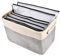 YBENWL Board Game Storage, Board Game Organizers and Storage Include Storage Basket, 10 Zipper Bags and 20sheets Writable Stickers, Board Game Storage Kit for Puzzle, Toys, Building Blocks, Document