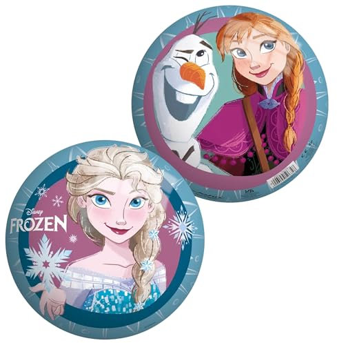 Die Eiskönigin – Gummiball 23 cm, leicht, FÜR DEN Strand, ZUM Spielen, ZUM VERGNÜGEN, ab 10 Monaten+ (Die Eiskönigin)