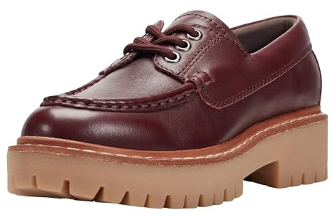 Marc Fisher LTD Women's Nerida Loafer, Dark Red Leather 600, 2 UK