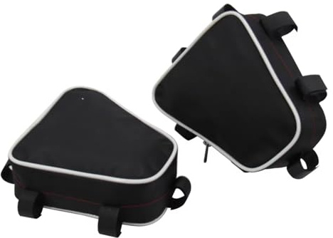 PQAIECXD Saddebag Compatibile con Ducati per Multistrada 1200 Borsa Porta Attrezzi per Moto Borsa Laterale Barre Paramotore Telaio Moto Borsa Impermeabile Borsa per Attrezzi di Riparazione