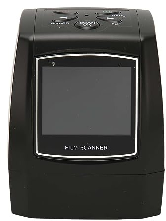 Xiuganpo Filmskanner 2,36 Tum TFT LCD 5 MP JPEG Förhandsvisning Uppspelning Redigering CMOS Slide Scanner för 35 Mm 135 Mm Färg Svart Vit Arkivering Hemmabruk