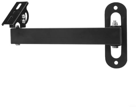 Metall Ecke Halterung Schwarz 20cm für CCTV Kamera(20cm)