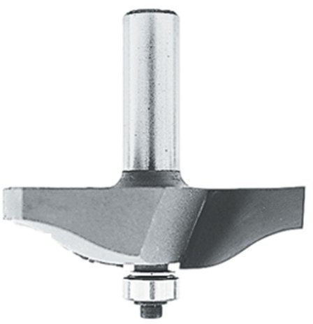 Makita 733303-A Router Raised Panel Bit Ogee Carbide Tip, 1-1/16 inch Radius Cut