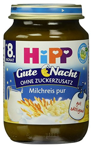 Hipp Gute Nacht Bio Milchreis pur, 190g