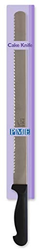 PME Cake Knife - 18.7 Inch (Blade Length: 355mm / 14 Inch), Silver