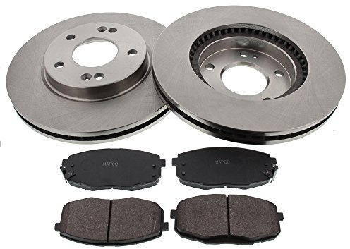 MAPCO 47554 Bremsensatz Bremsscheiben mit Bremsbeläge Vorderachse