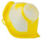 MICRODROP RF7 Maske Kind gelb transparent 1 St