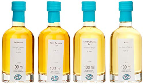 vom FASS Geschenkset Rum probieren (4 x 100 ml)