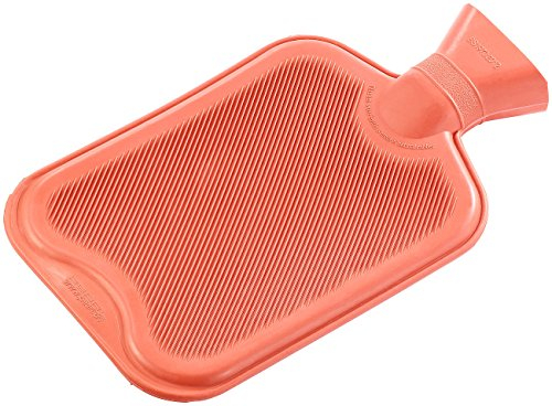 PEARL Gummiwärmflaschen: Wärmflasche, Größe XL, rot, 2 Liter (Waermflaschen)