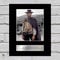 Clint Eastwood Signiertes Foto mit Passepartout, The Good, The Bad and The Ugly