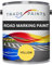 Heavy Duty Road Line Car Park Marking Paint (2.5 Litre, Yellow)