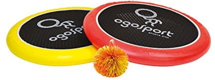 Schildkröt Funsports Softdisc Ogo Sport Set, Standardgrösse, rot, gelb, durchmesser 29 cm, 970117