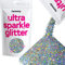 Paillettes mélangées argentées holographiques ultra scintillantes pour ongles visage festival Noël Halloween maquillage épaisses fines 100 g/3,5 oz