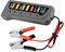 Tester per batteria auto da 12 V, multi funzioni, strumenti diagnostici per batteria auto e alternatore, tester con 6 luci a LED per alternatore auto moto