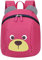 Voarge Kleinkind-Rucksack, Anti Verlorene Tasche Niedliche Bär-Tier-Kind-Rucksack Cartoon Harness Rucksack Leine Sicherheit Anti-verloren Rucksack, für Baby Jungen Mädchen 1-3 Jahre, rosa