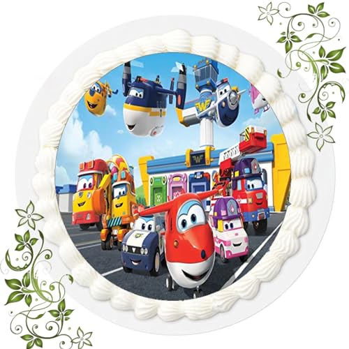 Fondant Tortenaufleger Tortenbild Geburtstag Super Wings L5