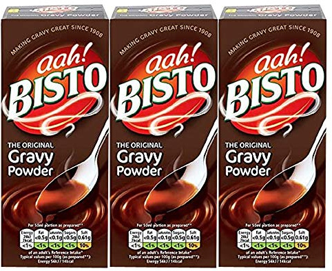 3 x 200g Original Gravy Powder Vegetarian Cooking Sauce Food Seasoning