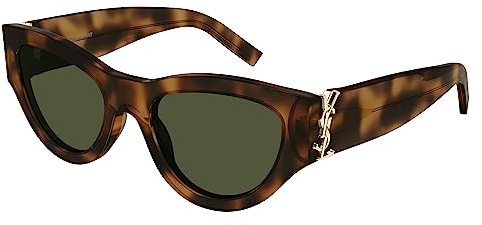 Occhiali da Sole Saint Laurent SL M94 Havana/Green 53/20/145 donna