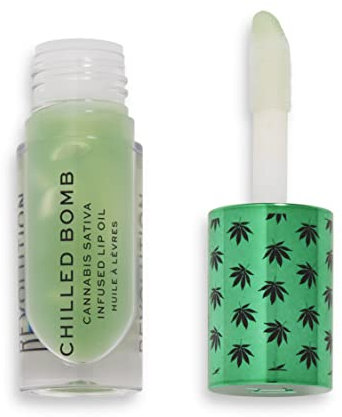 Makeup Revolution, Good Vibes, Chilled Bomb, Lip Oil, 4.6ml