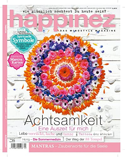 Happinez 7/2016 Achtsamkeit - Eine Auszeit für mich