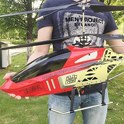 HEBXMF RC Airplane 3.5 Channels Helicopter 85CM RC Helicopter Giant Large Outdoor With Gyro LED Light Radio Remote Control Charging Electric Aircraft Kids Drone Beginner Gifts Toy