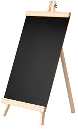 NUOBESTY Kleine Kreidetafeln mit Ständer Tischtafeln Menütafel Holztafel Tafel Tafel Tafel Tafel für Hochzeiten Restaurants