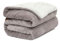 Warm Dick Kuscheldecke, Flanell Luxus Sofadecke Flauschige Waschbar Decke für Bett dekorativ Sofa -braun-150 × 200 cm (59 × 78 Zoll)