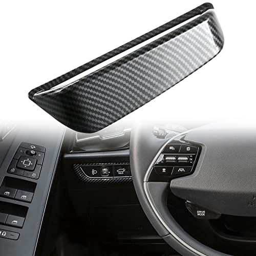HIGH FLYING für Niro SG2 2023 2024 Interieur Dekor ABS Kunststoff Kohlefaserfarbe (Typ-3)