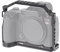 Lumix S5 II S5 IIX Cage, Hersmay Aluminium Camera Cage for Panasonic LUMIX S5 II / S5 IIX Mirrorless Camera, Built-in Cold Shoe & NATO Rail, Quick Release Plate for Arca Swiss