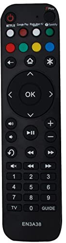 EN3A38 VINABTY Ersatz Fernbedienung Passend für Hisense B7120 Roku TV R43B7120UK R50B7120UK R55B7120UK R65B7120UK 43B7120 50B7120 55B7120 65B7120
