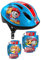 Stamp Helmet + Elbow & Knee Pads Paw Patrol, Unisex-Youth, Azul/Rojo, 50/56 CM