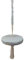 Create for you® - Baby Schaukel Indoor, Ringe schaukel, Schaukel Baby, Babyschaukel Türrahmen, Holzschaukel für die Deckenmontage, höhenverstellbar, Durchmesser 36 cm, Farbe Grau