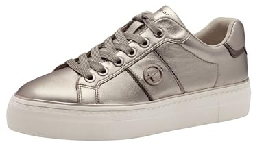 Tamaris Damen Schnürer metallic 39