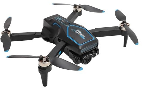 Drohne mit Kamera für Kinder und Erwachsene, 8K HD ESC Kamera, Faltbare Drohne, 4 seitige Hindernisvermeidung, Optische Flusspositionierung, Ein Tasten Start RC Quadcopter