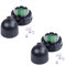 Plawee 2X Automatic Dice Roller Cup Batteriebetriebenes Pub Bar Partei Spiel mit 5 WÜRfeln Schwarz